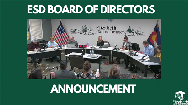 a picture of the ESD board meeting